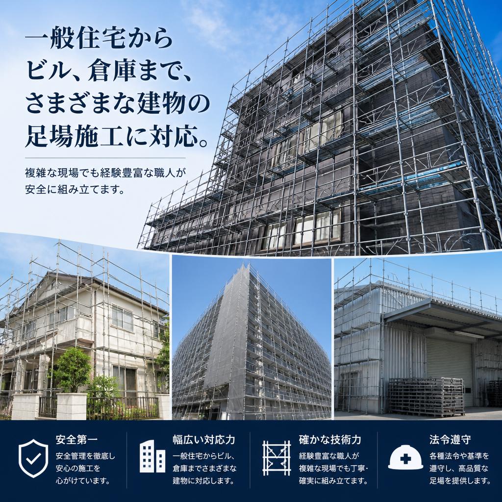 2. 幅広い対応現場