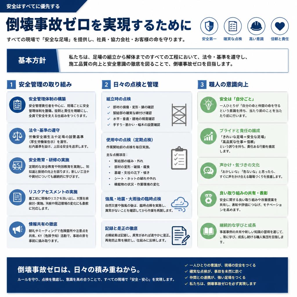 3. 安全管理の徹底