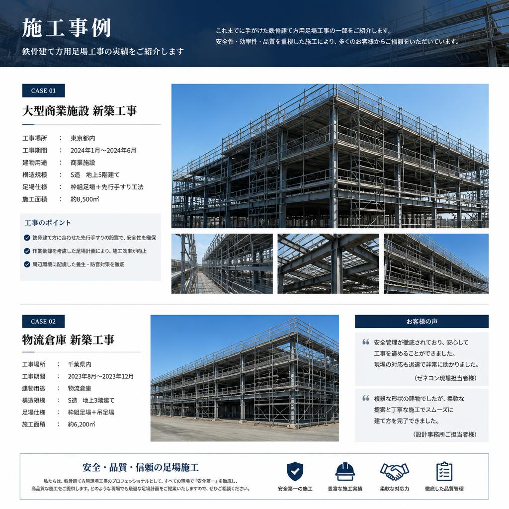 施工事例の紹介