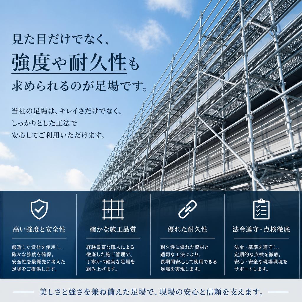 2. キレイな足場の条件