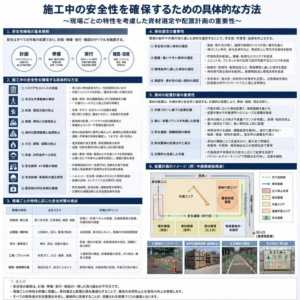 4. 安全に配慮した施工方法