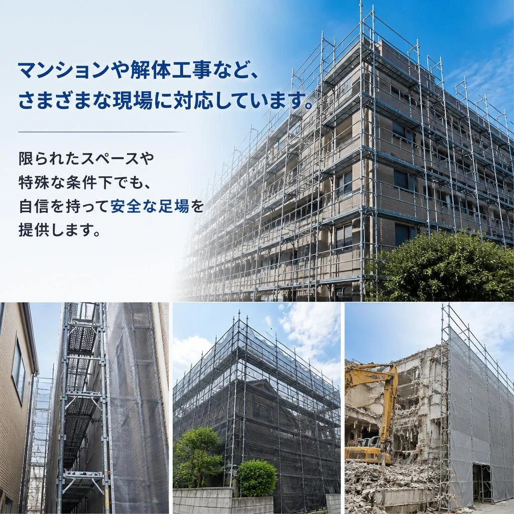 多様な現場対応
