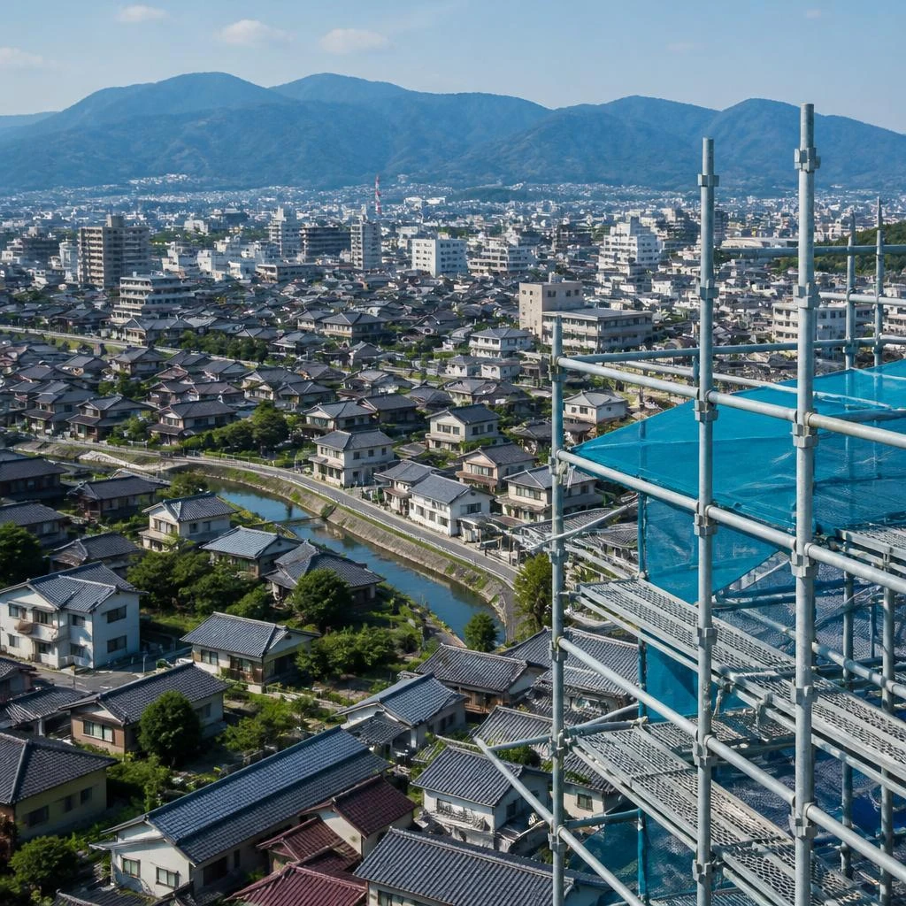 久留米市の特性と足場工事